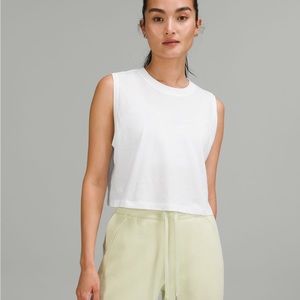 Size 2 lululemon all yours cropped tank top